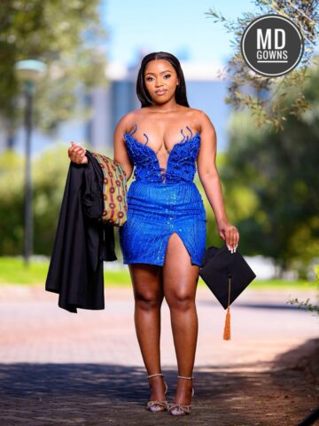 UJ Undergraduate/Honours Graduation Gown Full Set (including bib)