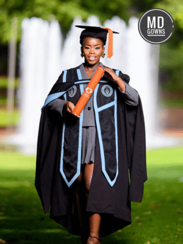 UJ Masters Graduation Gown Full Set
