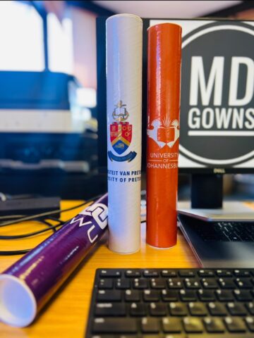 Graduation Certificate Scroll