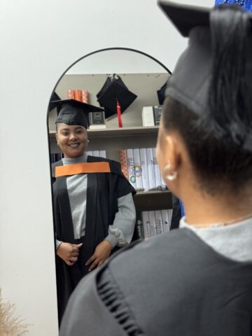 NWU Graduation Gown Set Hire