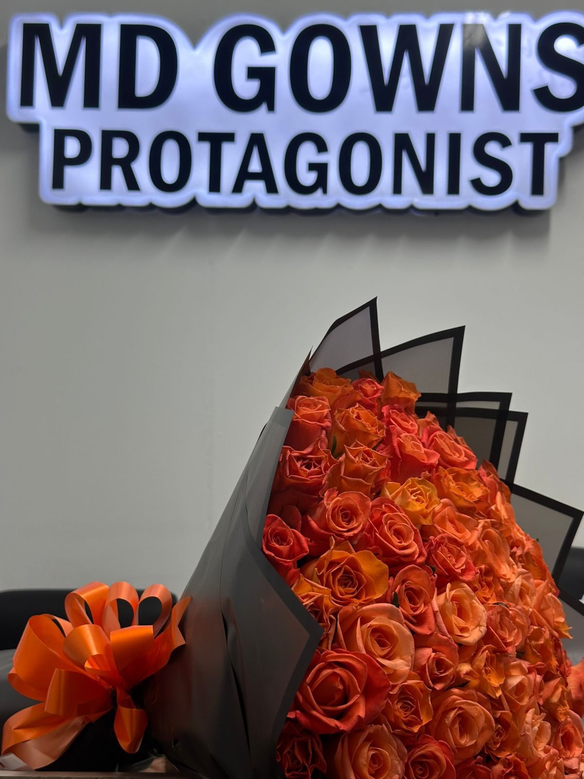 Red rose (60 stems) plus gyp